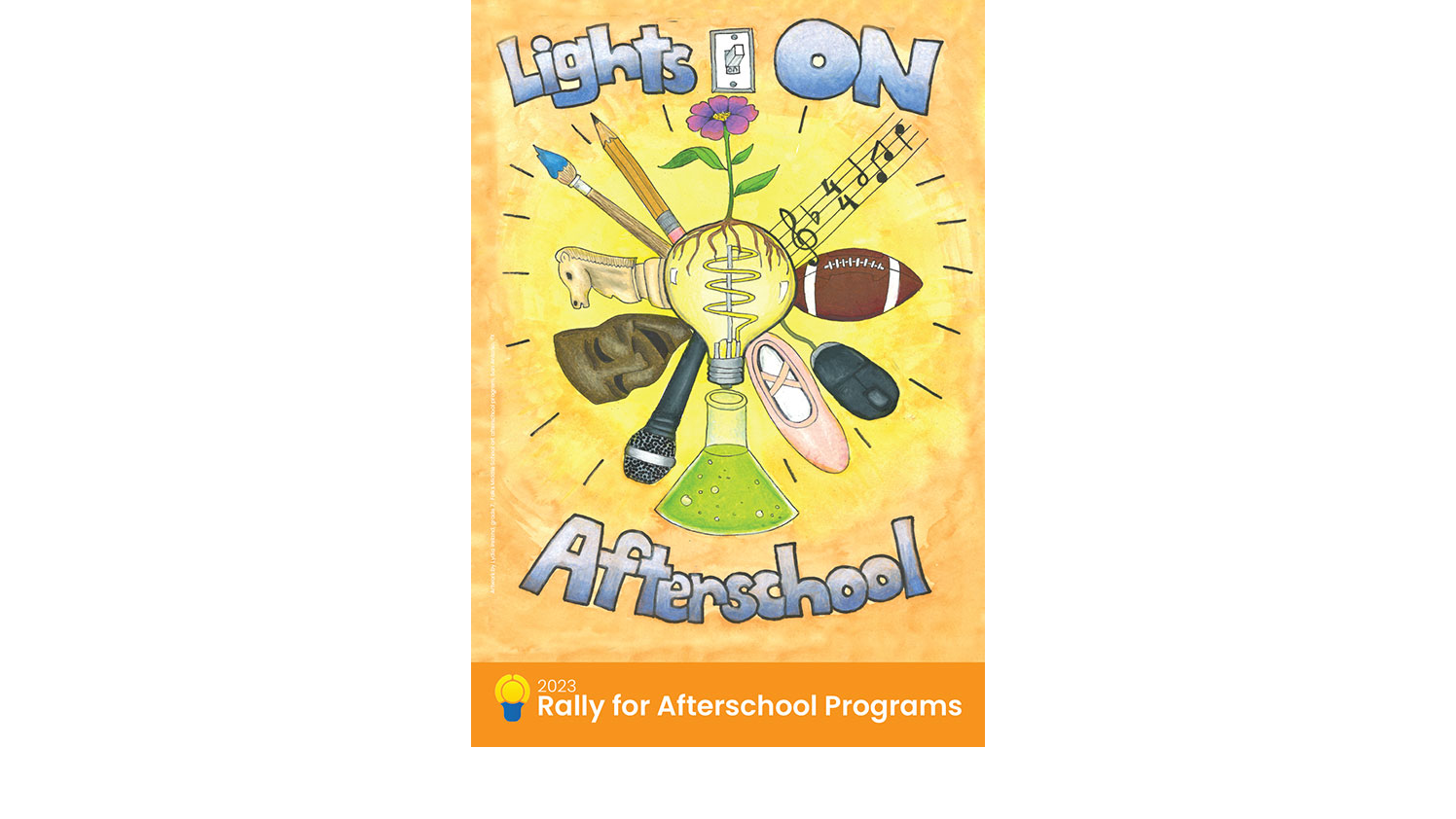 Meet the winner of the Lights On Afterschool 2023 poster contest